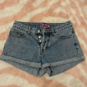 Edited Jean Shorts